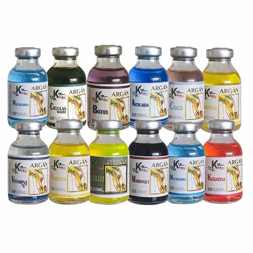 BOTOX capilar surtidas 12U25ml, producto Yarumo Beauty
