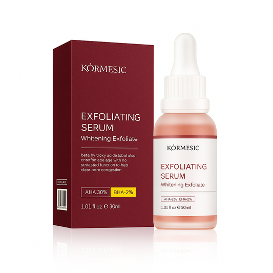 SERUM EXFOLIANTE BLANQUEADOR KORMESIC, producto Yarumo Beauty