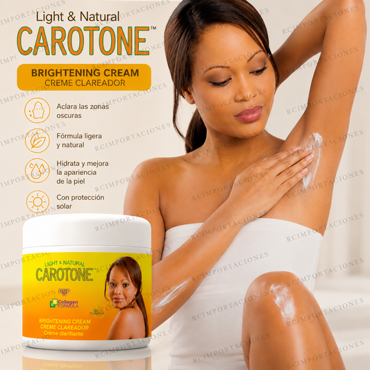 CAROTONE -CREMA ACLARANTE, producto Yarumo Beauty