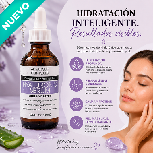 Sérum Hidratante de Ácido Hialurónico, producto Yarumo Beauty