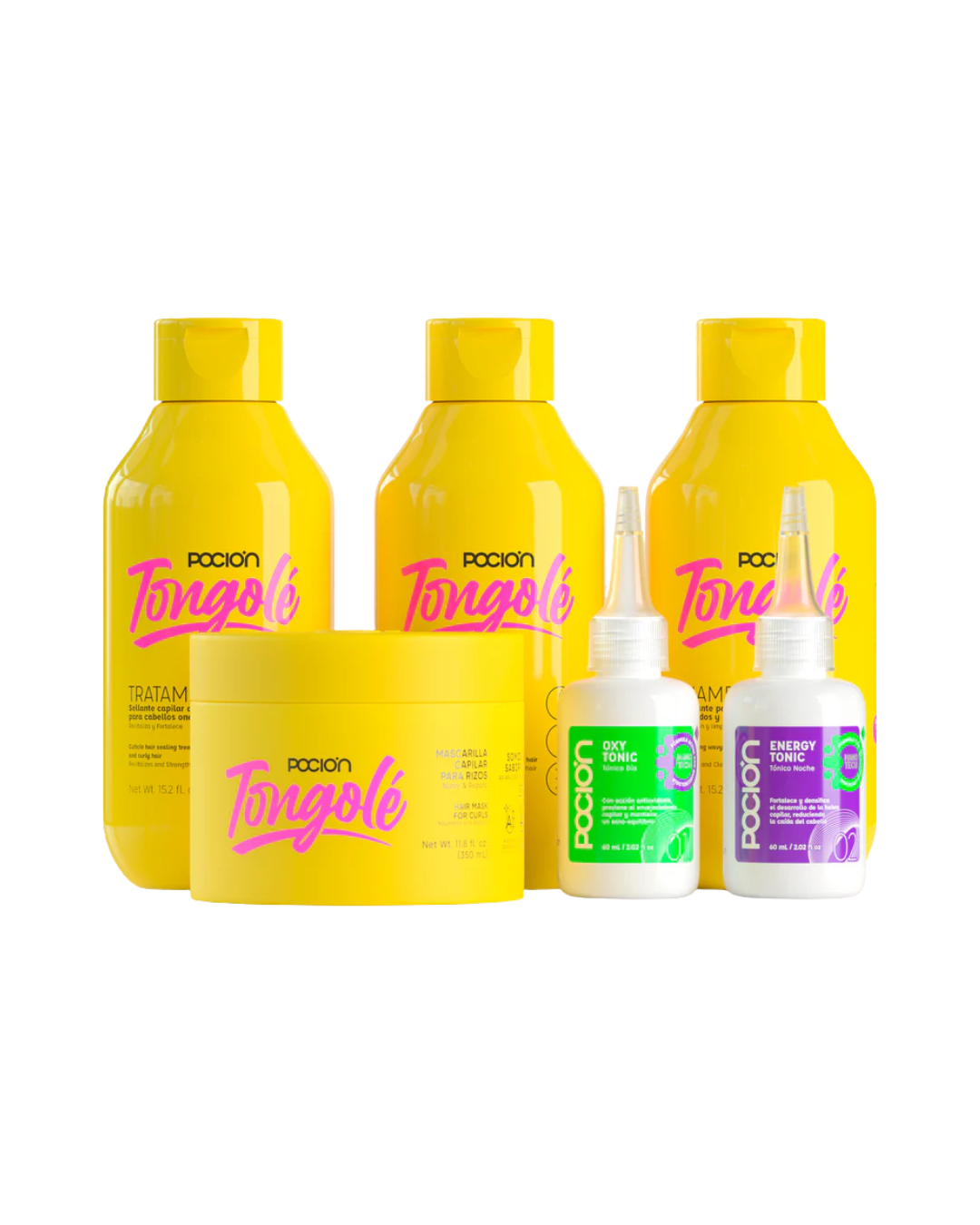 Kit Rizos largos y abundantes Poción, producto Yarumo Beauty