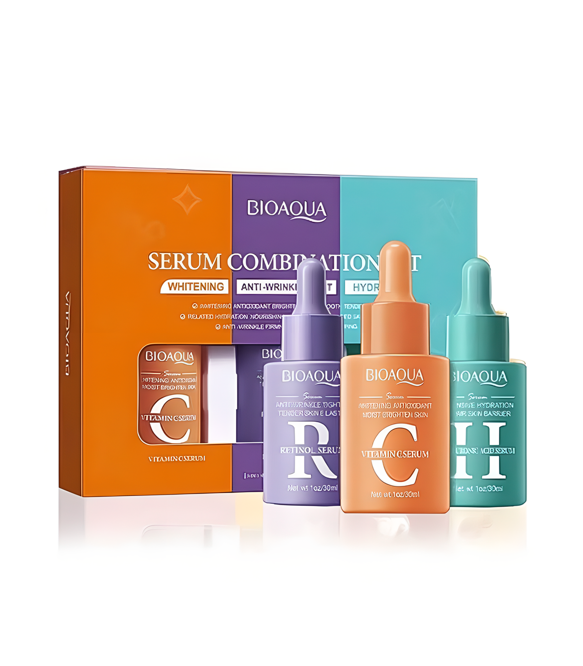 KIT SERUM X3 ANTIEDAD BIOAQUA